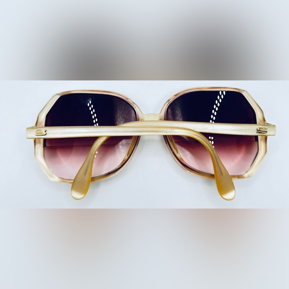 Silhouette M1197 Brown Pink Translucent Oval Sunglasses Frames Only - Picture 4 of 8